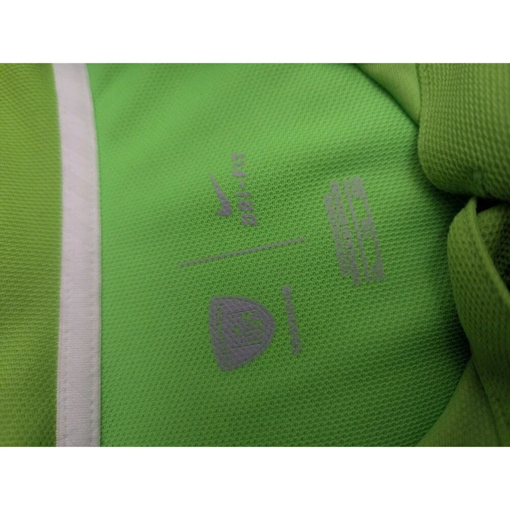 NFL Seattle Seahawks NIKE Dri Fit Team Issue Green Polo Golf Shirt Men's XXL